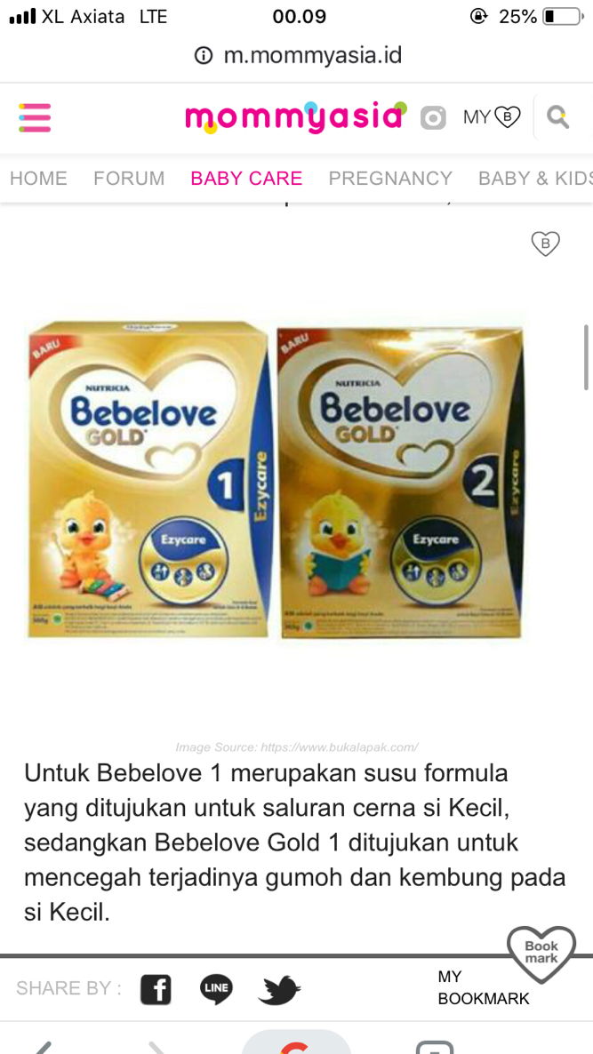 Sufor bebelove gold mencegah gumoh?