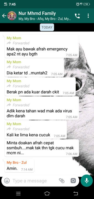 virus dalam darah?