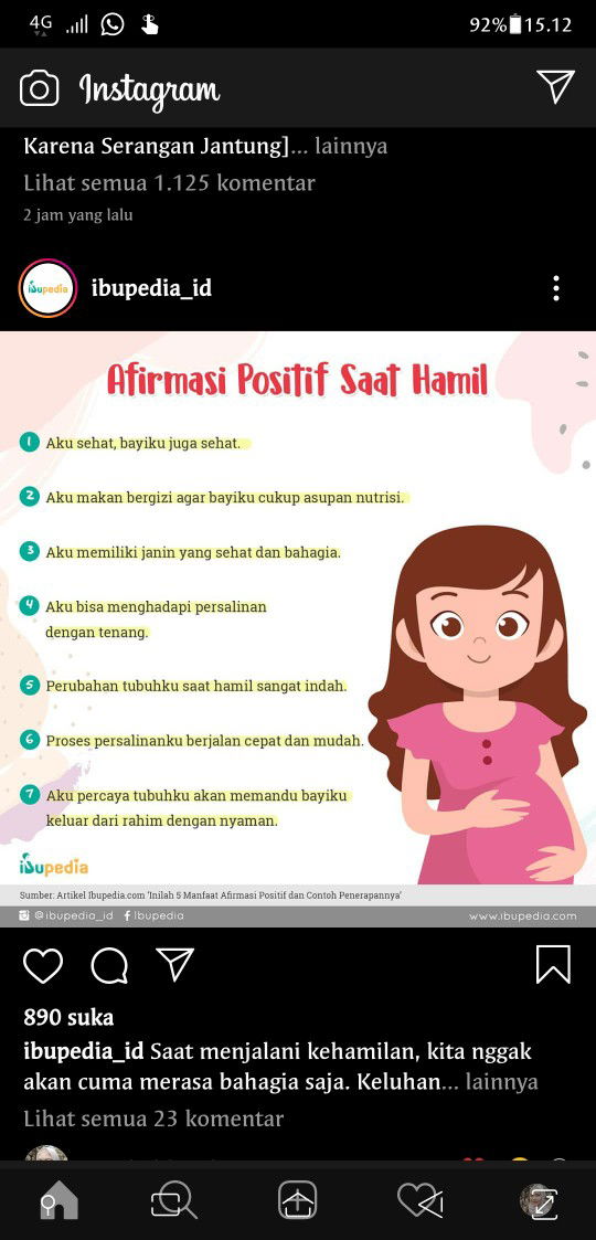 Afirmasi positif saat hamil