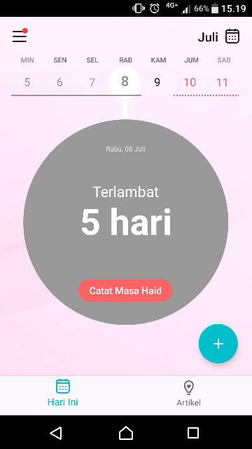 telat haid