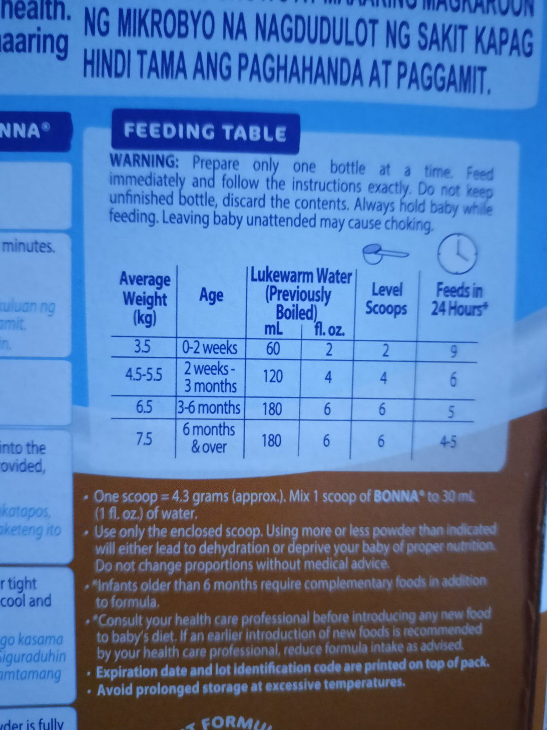 Preparing Formula Milk