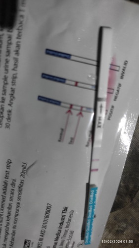 Halo bun, saya hptp tanggal 15, tadi pagi saya iseng tespek ternyata garis 2, apakah saya hamil?