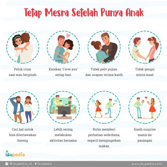 Tips Mesra sama suami/istri setelah ada krucil