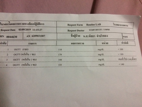 ใครพอรู้บ้างคะว่าแบบนี้เสี่ยงเป็นเบาหวานไหม