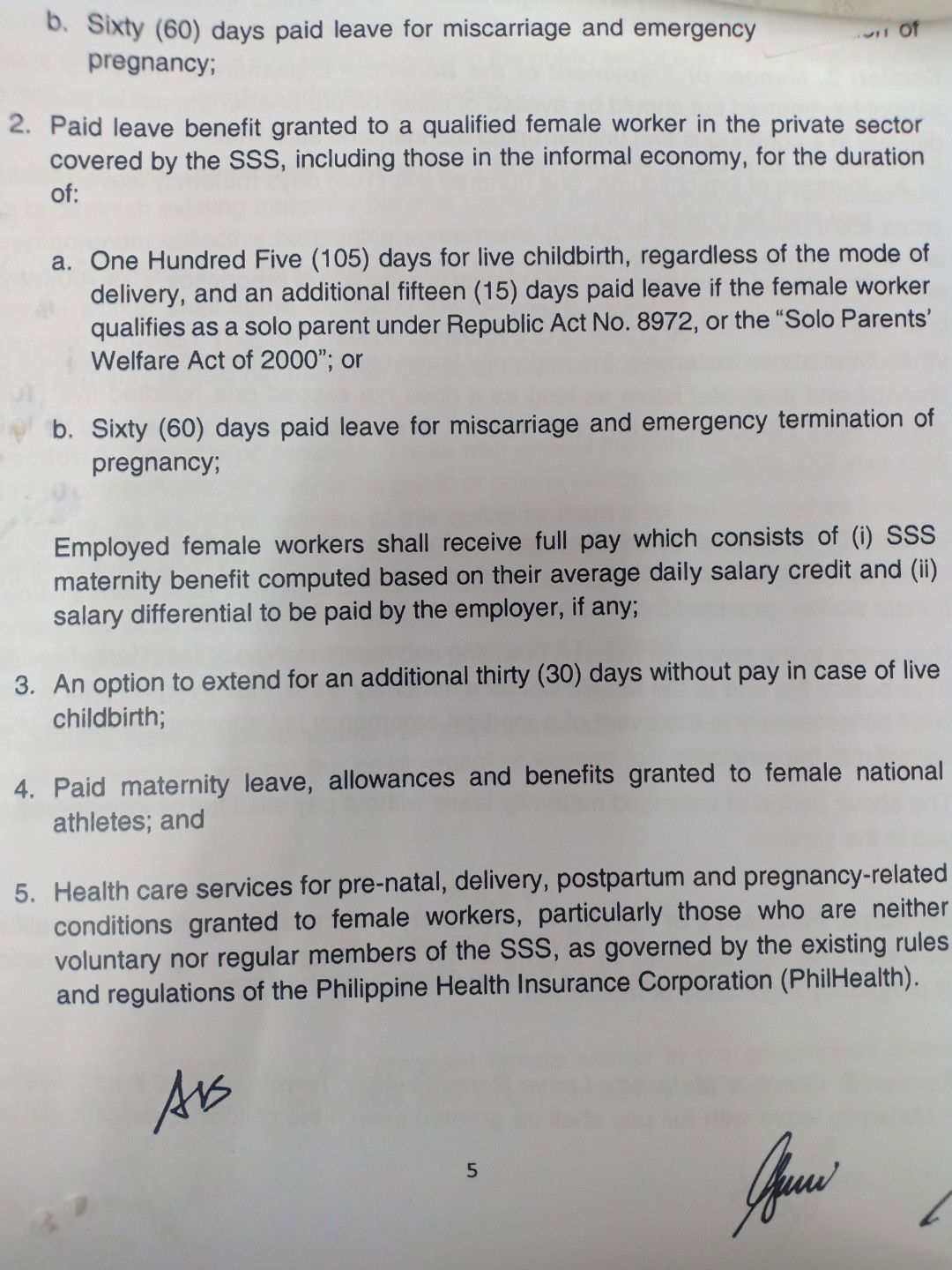 UNPAID MATERNITY LEAVE??