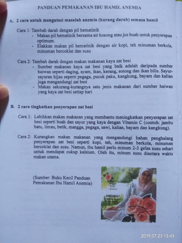 CARA MENGATASI MASALAH HB YANG RENDAH