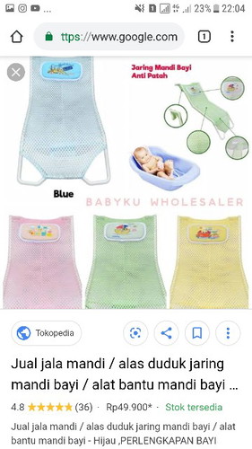 BAK MANDI + JARING MANDI VS BABY BATHER