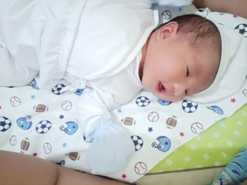 Meet my baby Ethan Lemmor Cayabyab