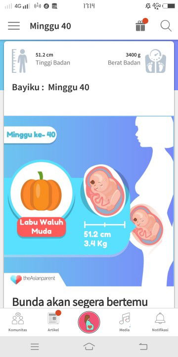 sudah hpl belum ada tanda2