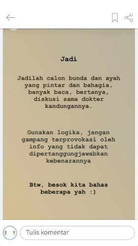 mom to be, to be smart