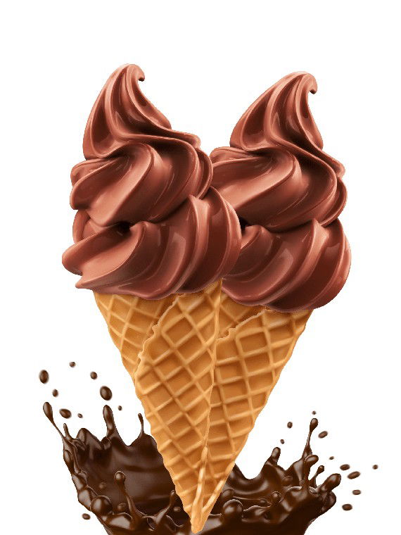 ice cream coklat profile icon