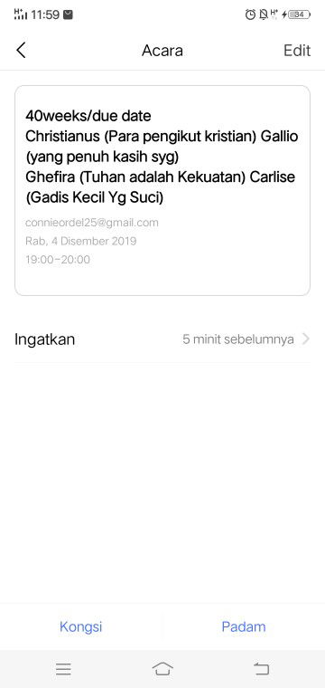 rancangan akan datang tinggal 2 Bulan lagi
