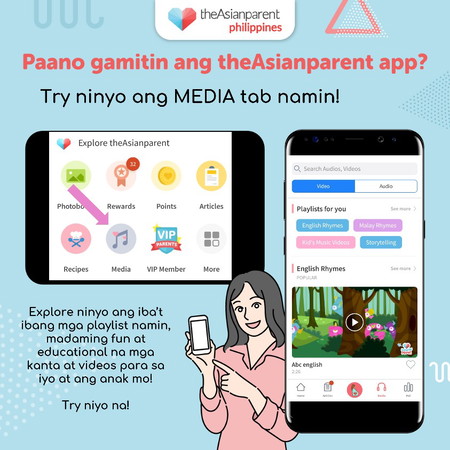 Try ninyo ang tAp App MEDIA feature!