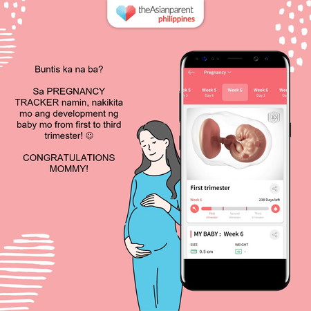 May development na ng six weeks ?