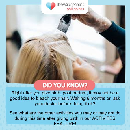 Don't bleach your hair!