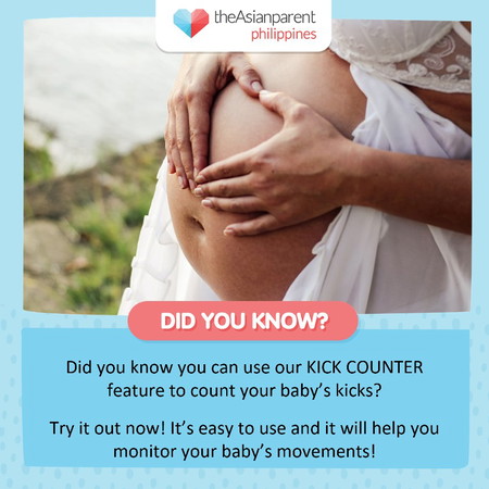 Keep track of your baby's kicks!