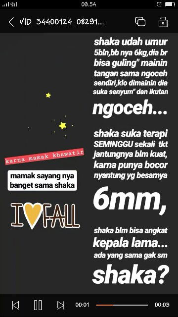 belum bisa angkat kepalanya lama...