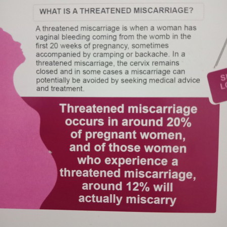 Info on Threatened Abortion 1