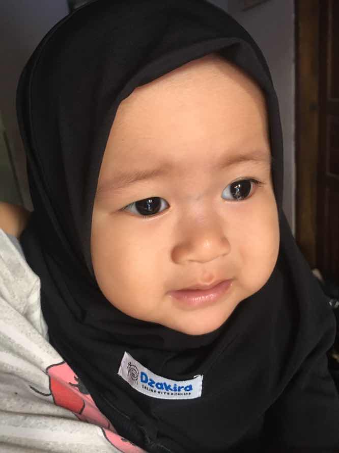 Belajar pakai jilbab