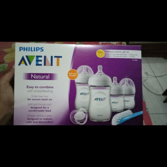 botol dot anti kolik avent philips 