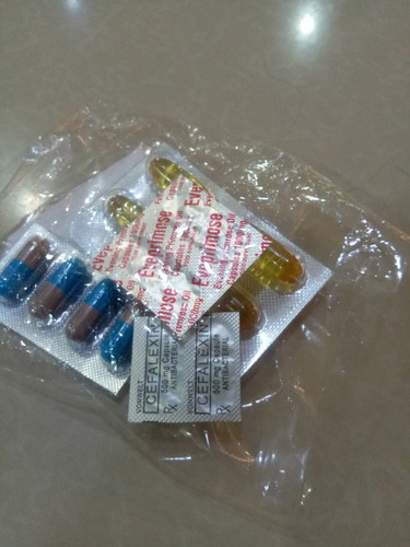 primerose and antibiotic