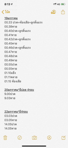 อาการใกล้คลอด