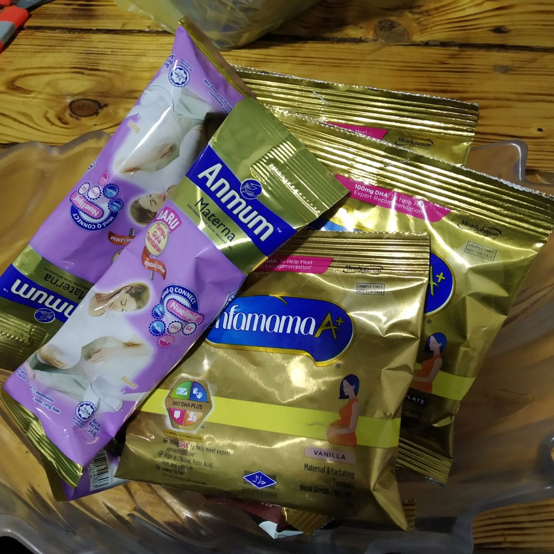 Susu Enfamama dan Anmum utk ibu mengandung
