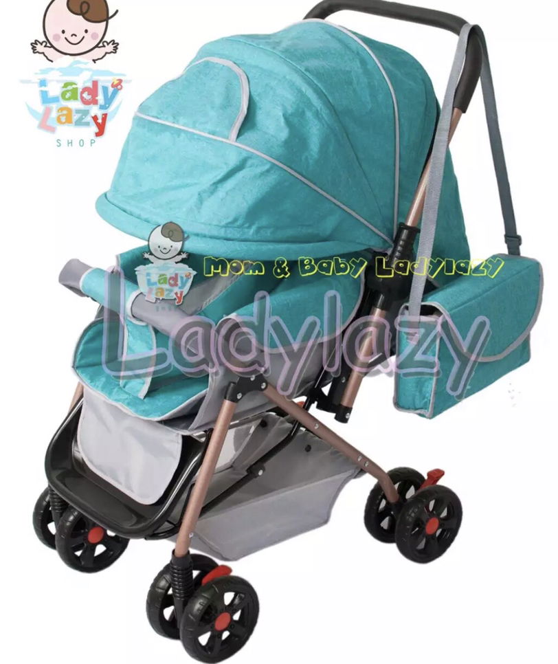 ส่งต่อรถเข็นเด็กสีพาสเทล