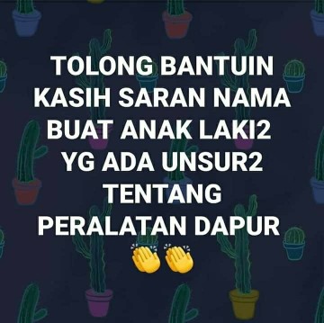 NB : buat seru seruan aja bund biar gak spaneng