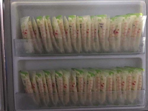 Alhamdullilah stok freezer baby 4month