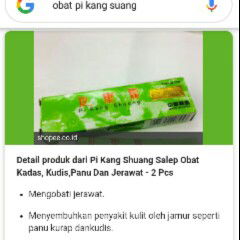 Obat kulit bermasalah, PI KANG SUANG