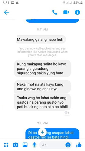 WALA KWENTA AMA (menor de edad) part 2