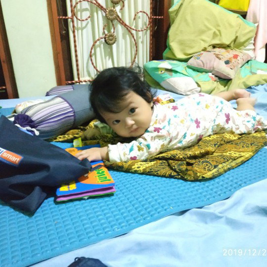 kasur berantakan