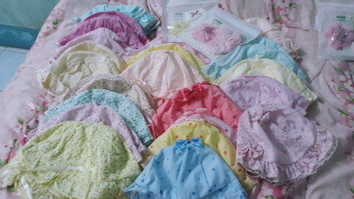หมวกสาวน้อย3-6 6-12