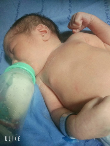 คลอดแล้วค่ะวัน7มิ. ยน้ำหนักแรกเกิด2,670กรัม