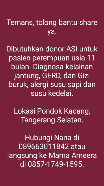 DONOR ASIP TANGERANG SELATAN