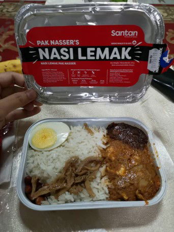 Nasi Lemak Pak Nasser AirAsia