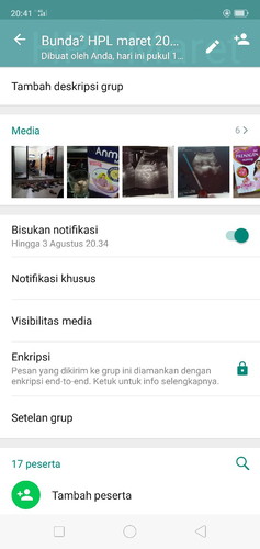 grup HPL maret 2020