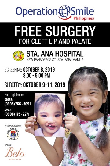 Free Surgery for Cleft Lip and Cleft Palate Free Surgery for