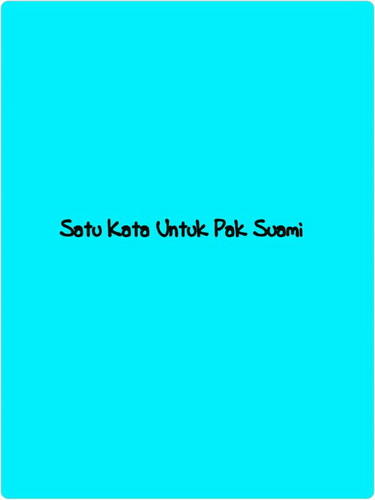 satu kata
