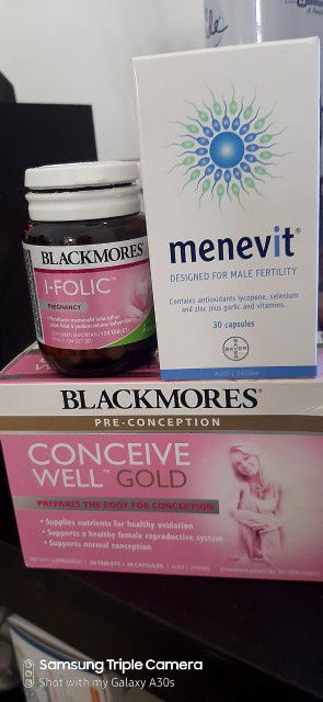 Vitamin Blackmorse Conceive & Elevit