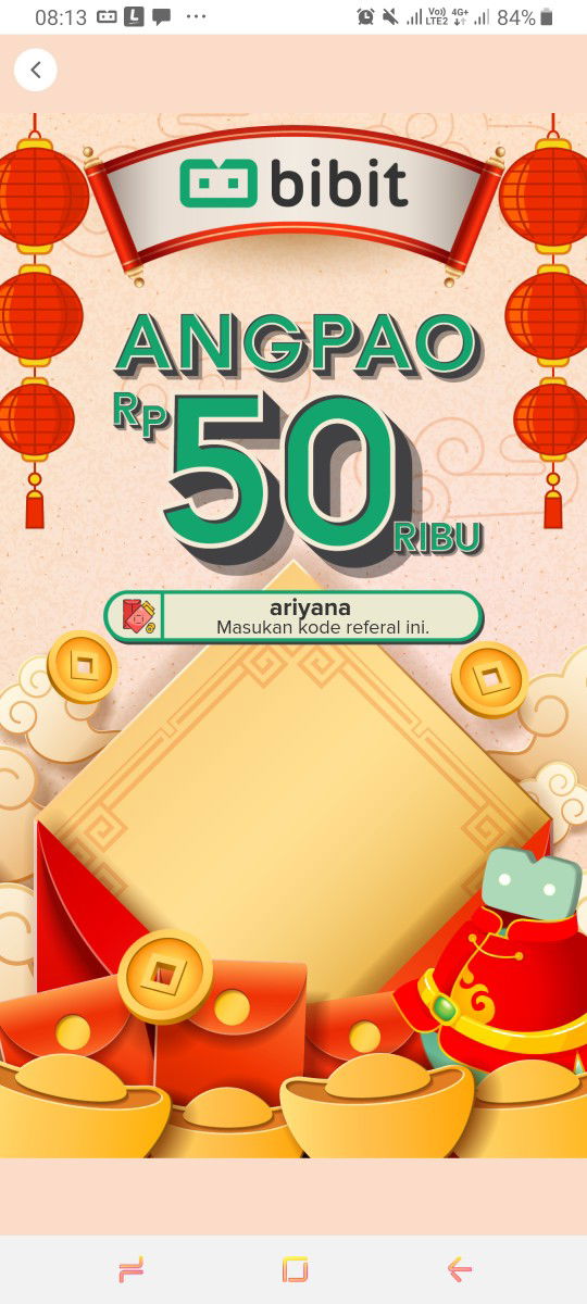 Bagi bagi angpau 50rb