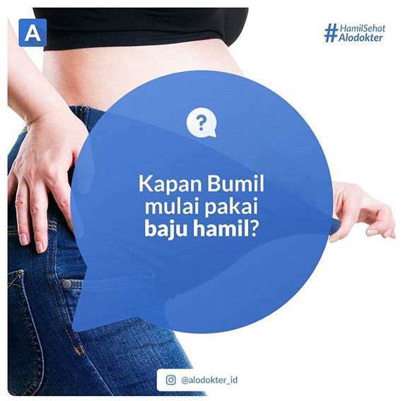 Kapan mulai pake baju hamil bund?