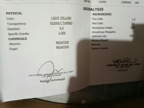 Normal po ba result ko or my UTI po ba ako?