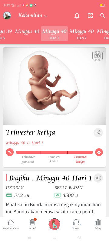 sudah lewat hpl belum ada tanda tanda