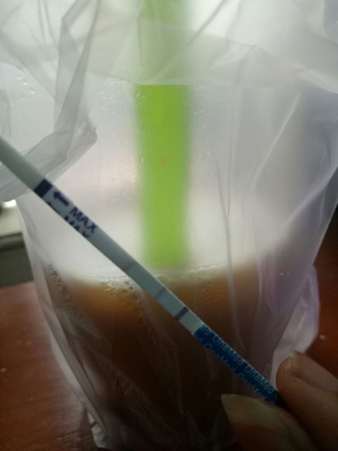 tespack samar, apakah bisa dikatakan positif?