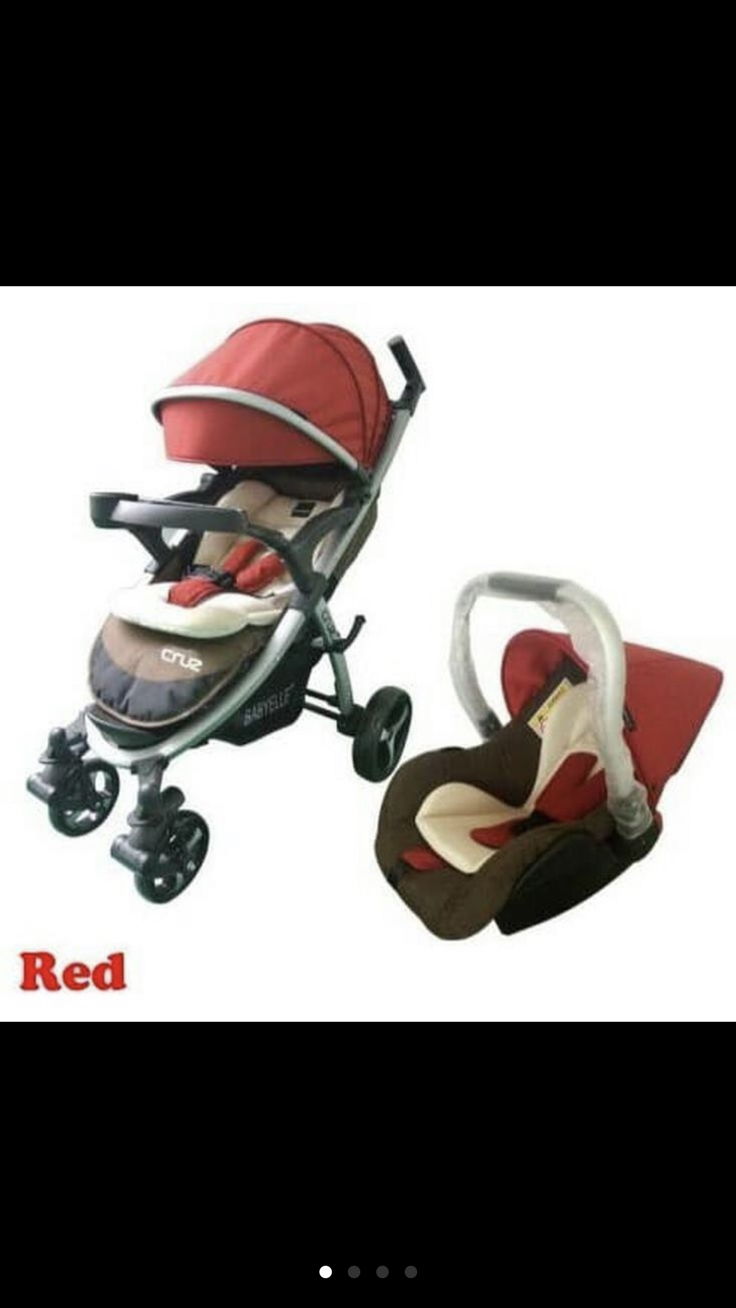 Preloved stroller + Carseat