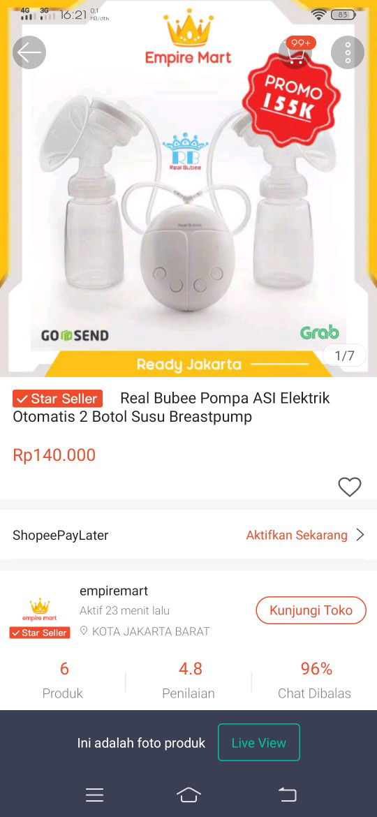 bantal hamil,kasur bayi,pompa asi
