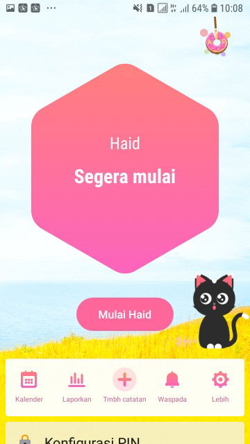 usai sudah halu ku  setiap bulan
