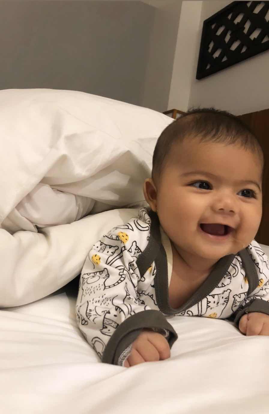 3 bulan 14 hari baby z